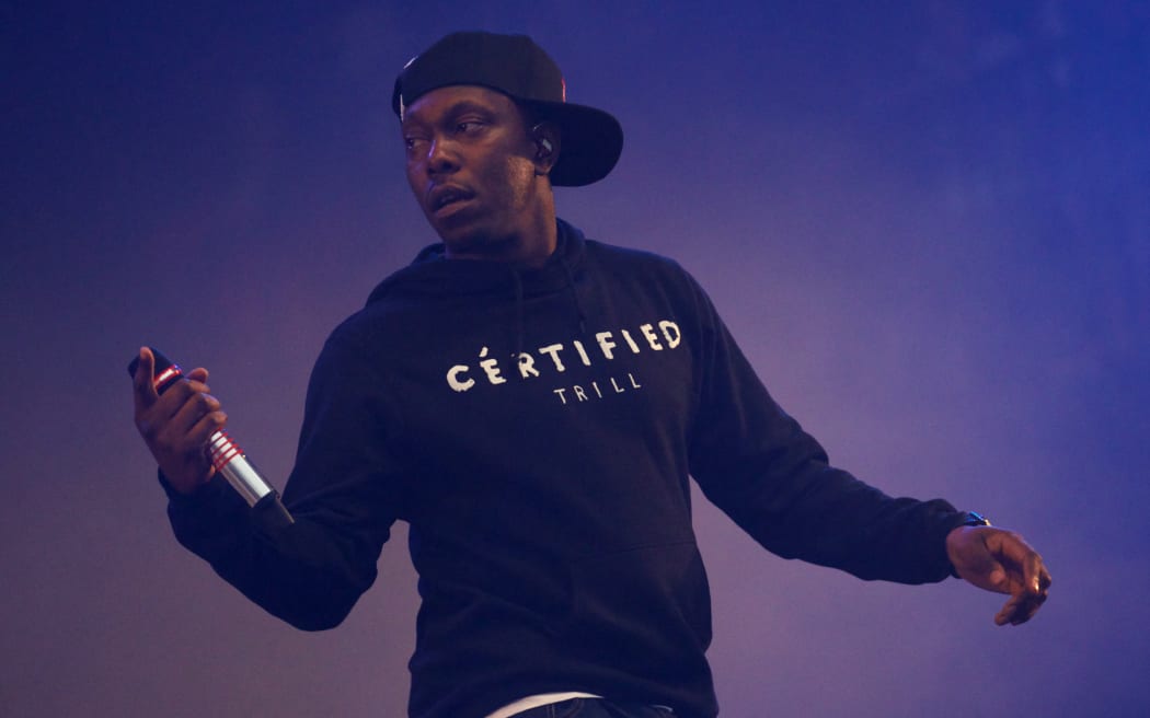 British rapper Dizzee Rascal.