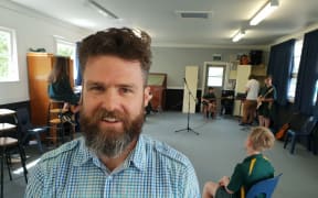 Jamie Hoare from South Wellington Intermediate is leaving teaching because of the workload.