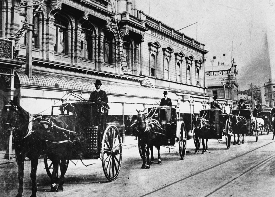 Kirkcaldie & Stains in 1900.