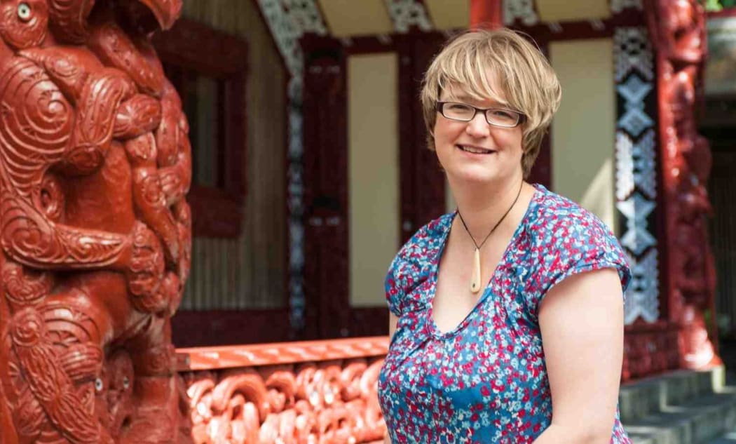 Rebecca Burke - always fascinated by Maori culture.