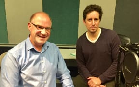 Tax consultant Terry Baucher in the studio with Wallace Chapman