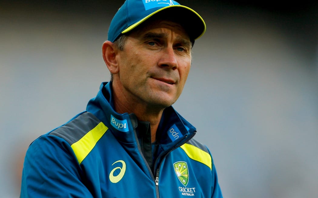 Australia cricket coach Justin Langer.