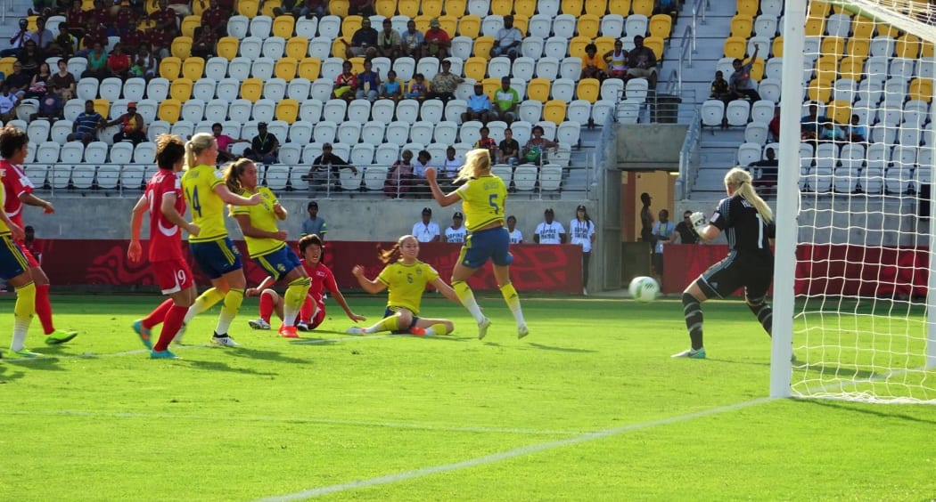 Sweden were beaten by North Korea in their FIFA Under 20 Women's World Cup opener.