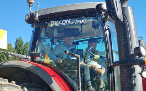 Chris Luxon at Southern Field Days at Waimumu