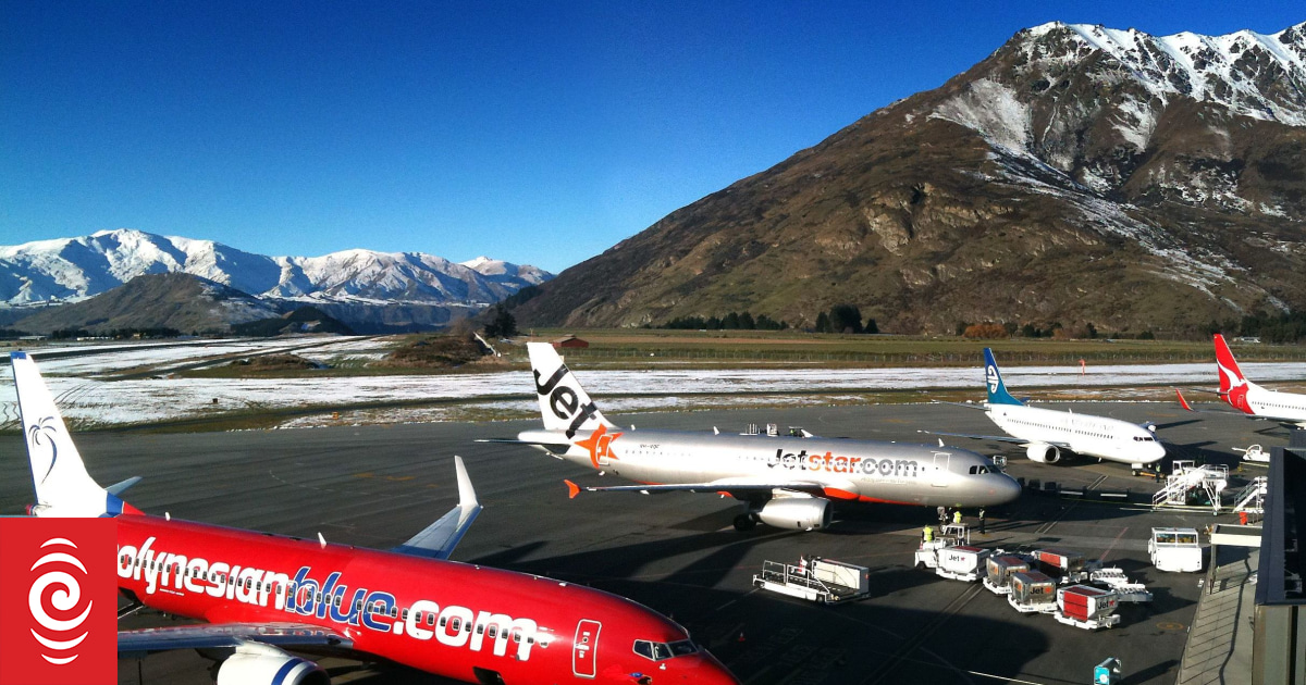 More tourists, same number of flights Queenstown Airport unveils new future plans RNZ News