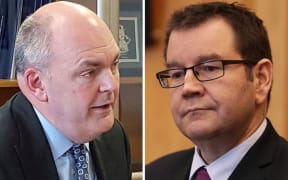 Steven Joyce and Grant Robertson