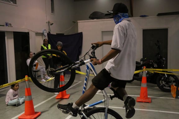 tara Stuntz Bike Competition connects with aspirational youth