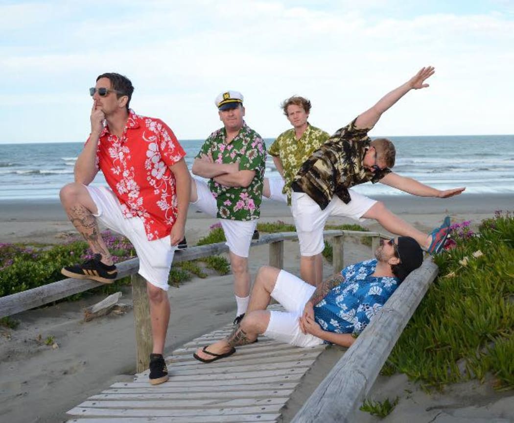 Christchurch band Hawaiian Maiden