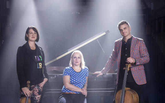 NZTrio (l-r): Justine Cormack, Sarah Watkins & Ashley Brown