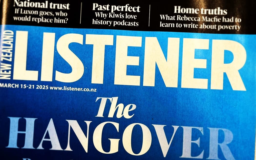 A recent Listener cover headlining the last impact of the Covid-19 pandemic.