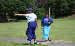 Women were invited to compete in the Church of Origin kilikiti tournament for the first time this year.