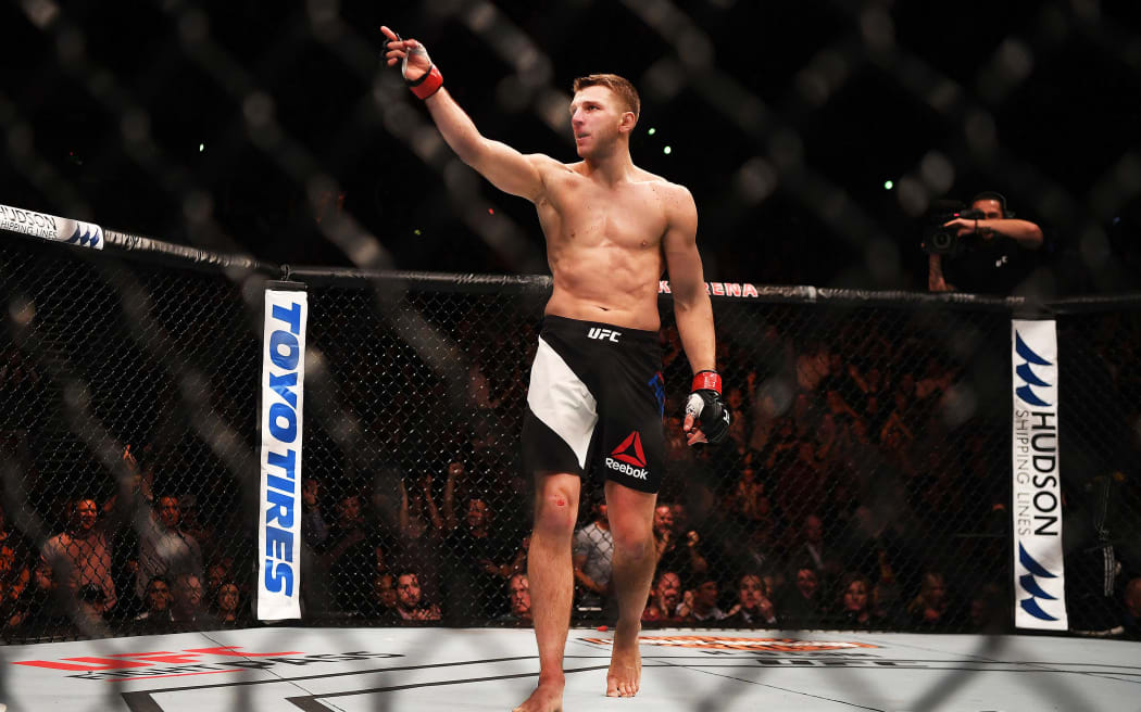 New Zealand UFC lightweight fighter Dan Hooker