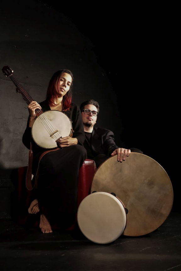 Rhiannon Giddens and Francesco Turrisi