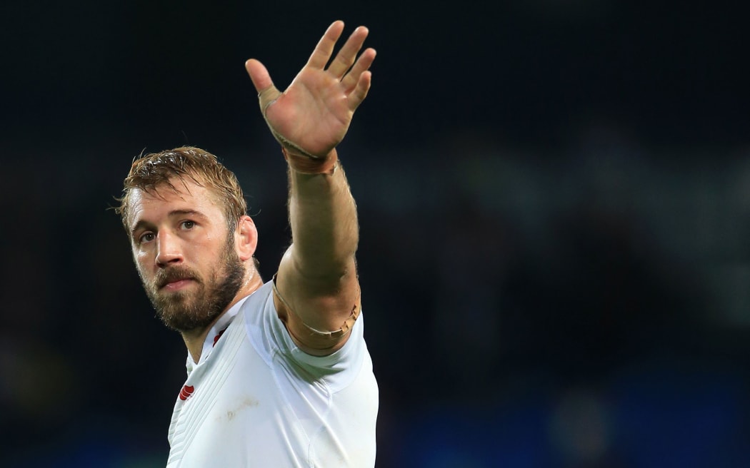 England rugby player Chris Robshaw.