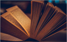 An open book