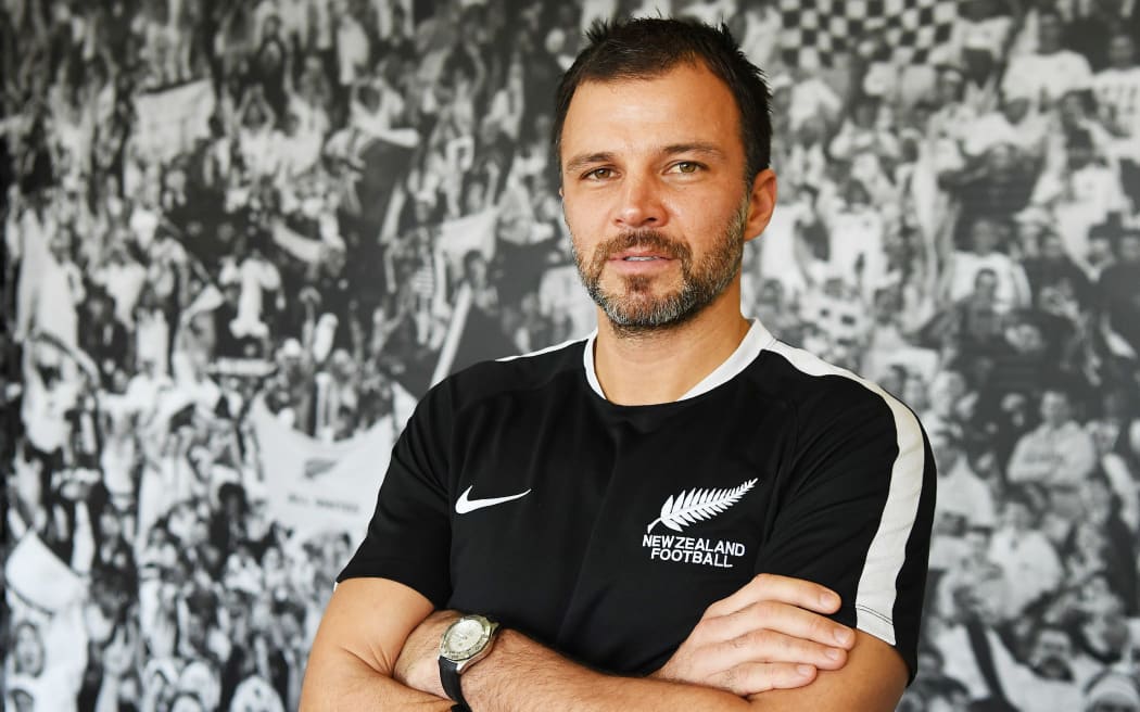 All Whites coach Anthony Hudson