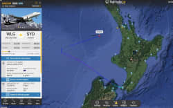 Flight Radar capture