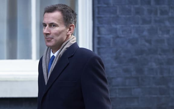 Britain's Health and Social Care Secretary Jeremy Hunt arrives in Downing street for the weekly cabinet meeting on February 6, 2018 in London.