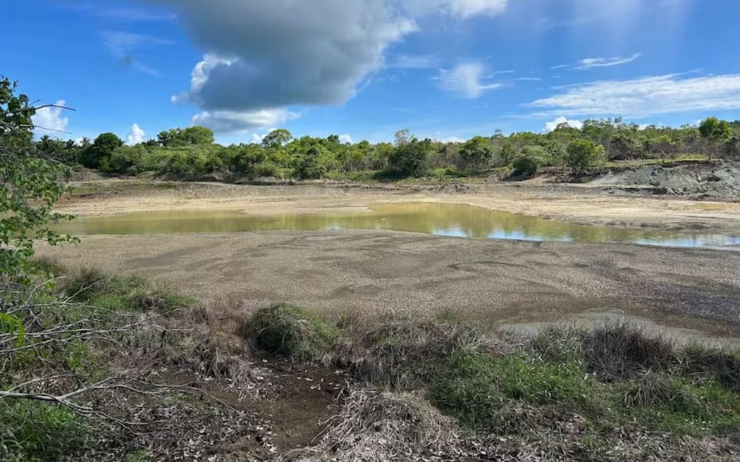 Yap's main reservoir pictured in June.