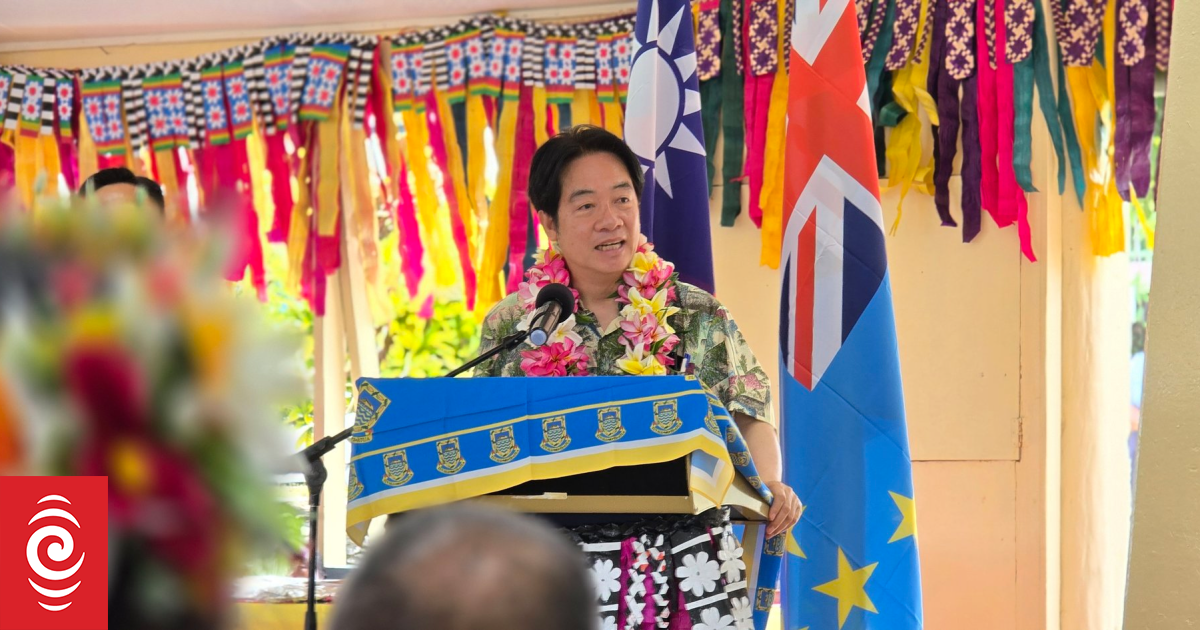 President Lai's visit brings 'blessings' to Tuvalu