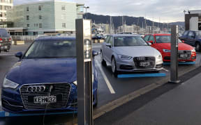 MEVO car share site in Wellington