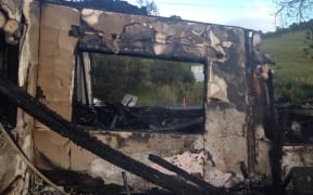 Part of the station razed in the fire