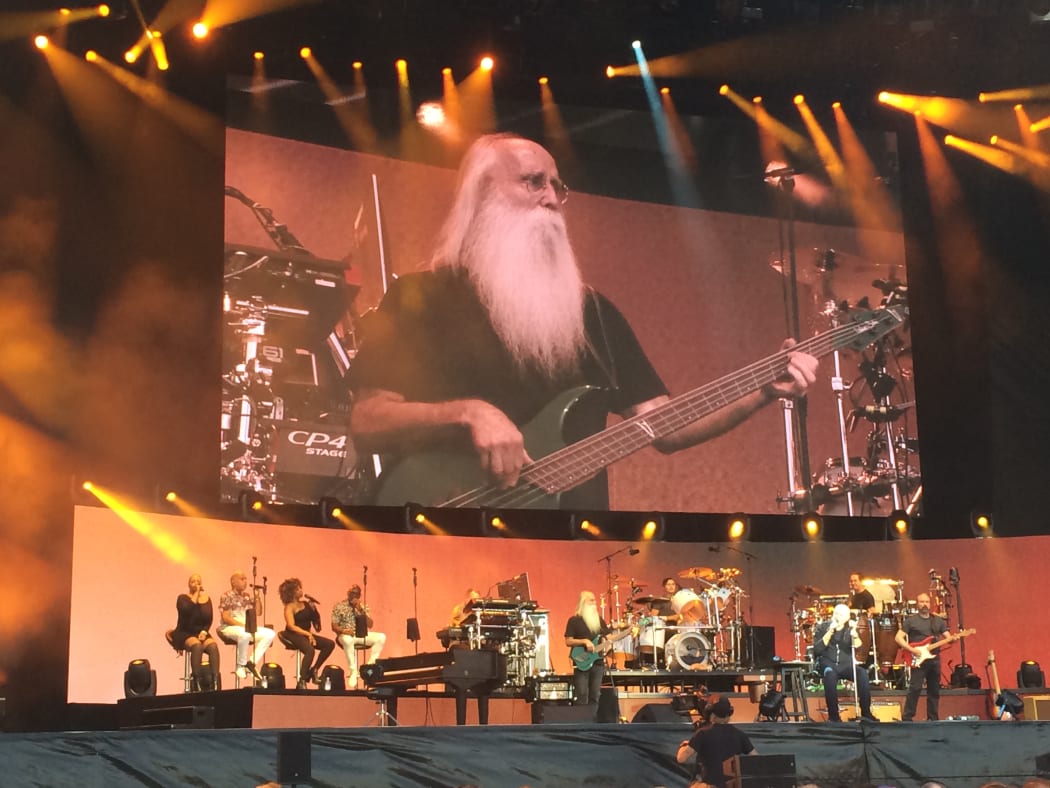 Phil Collins live at Christchurch Stadium