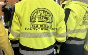 Pacific wardens at community event on Wednesday 28 May, 2025 at Fale Sāmoa, Māngere, Auckland.

Photo: Teuila Fuatai
