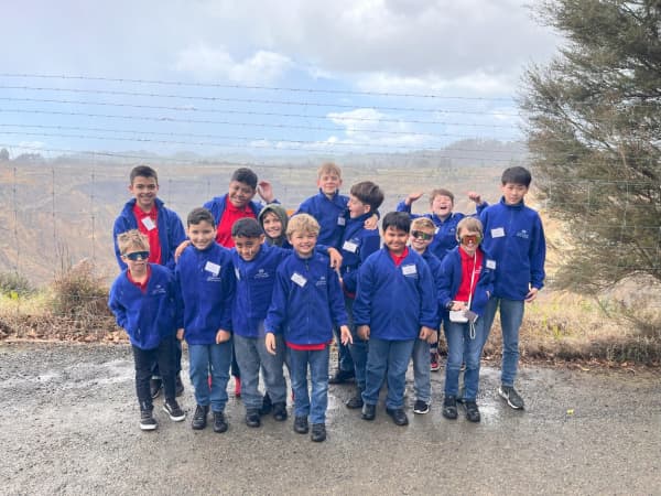 The Auckland Boys' Choir on Tour in Waihi.