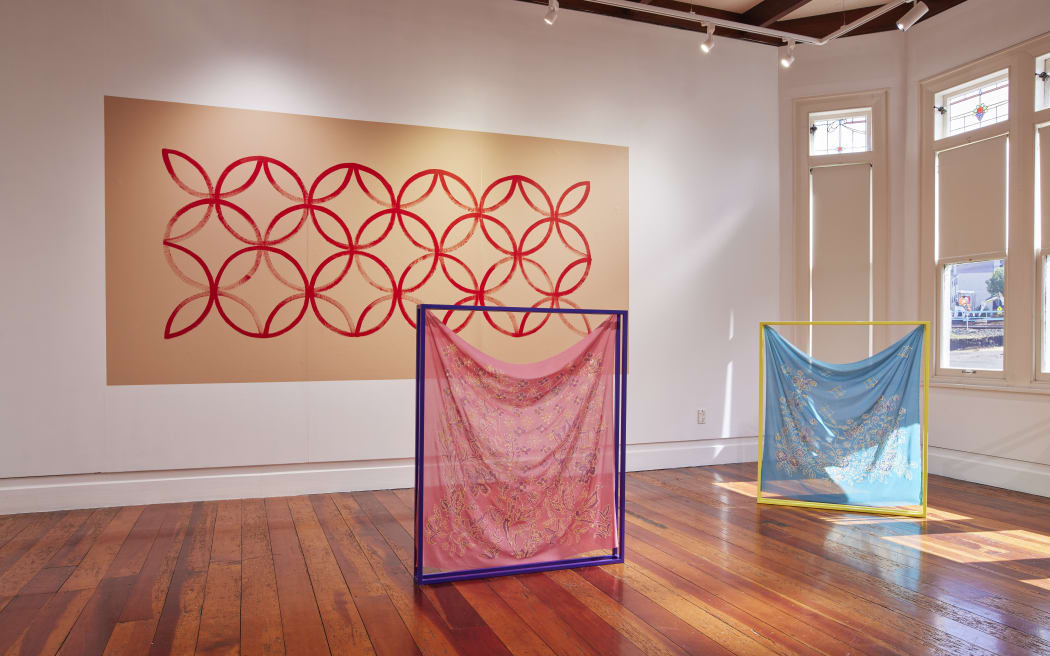Rozana Lee's work at Corbans Estate Art Centre 2024