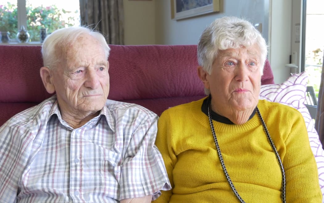 Graham and Lenore Lawn say the bus is their only way of getting into town