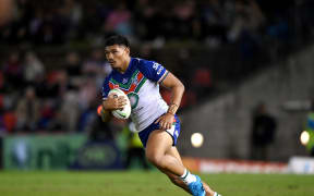 Edward Kosi of the New Zealand Warriors 2023.