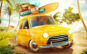 summer car illustration