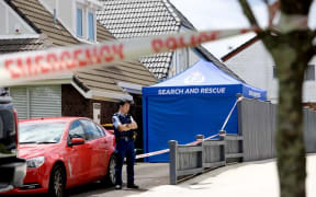 The scene of an unexplained death on Celtic Crescent in Ellerslie on 7 November, 2023.