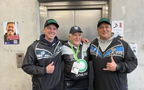 Sir Peter Leitch at Mt Smart Stadium.