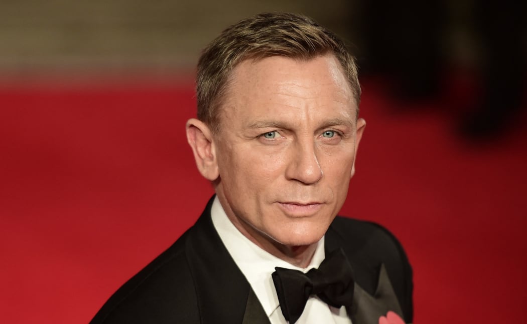 (FILES) In this file photo taken on October 26, 2015 British actor Daniel Craig arrives for the world premiere of the new James Bond film 'Spectre' at the Royal Albert Hall in London.