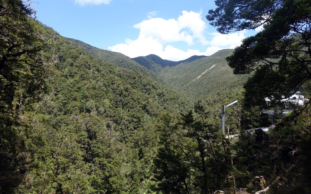 The site of Pike River Mine