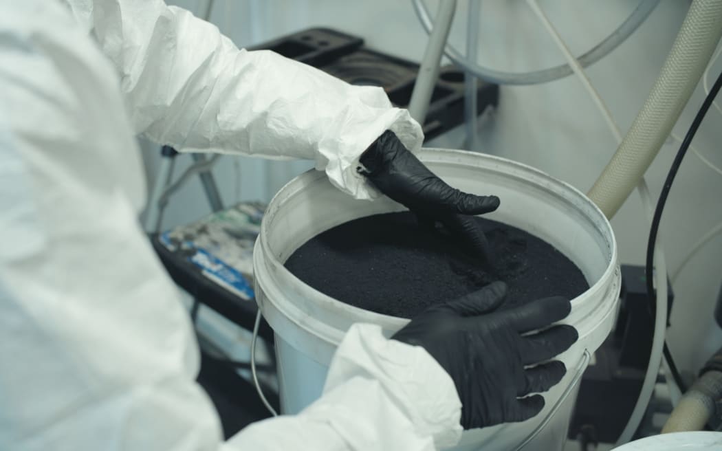 Black mass from lithium-ion batteries