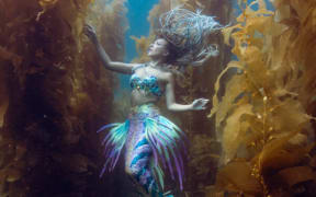 Brett Stanley, Hannah in the Kelp, 2020, colour digital print, courtesy of the artist 