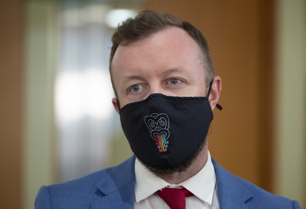 Labour chief whip Kieran McAnulty at Parliament, Wellington, 16 November, 2021.