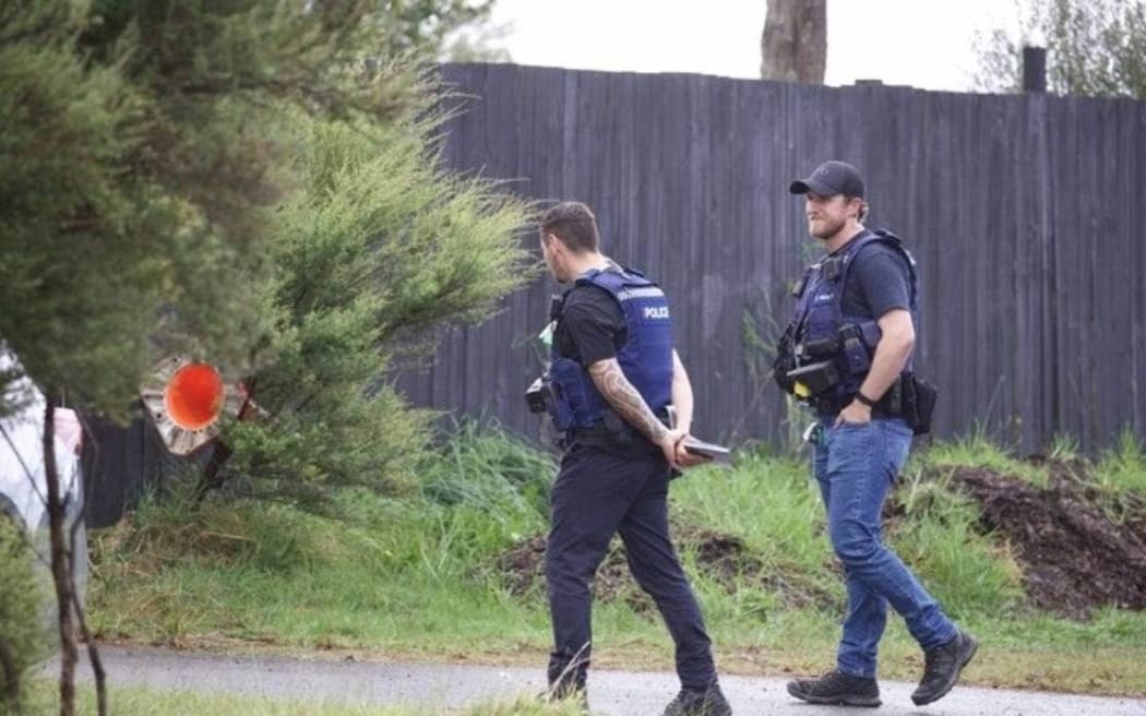 A police operation is being carried out in West Auckland on Wednesday.