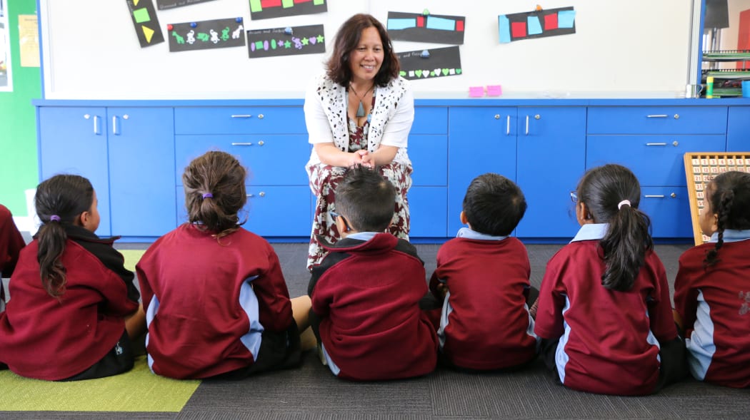 New entrance teacher Debbie Keung.