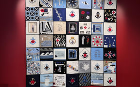 Navy Quilt