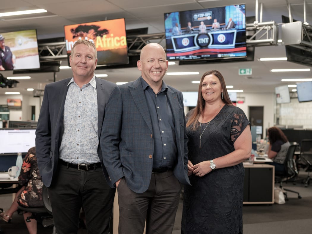 The Herald's premium team: Murray Kirkness, Shayne Currie, Miriyana Alexander.