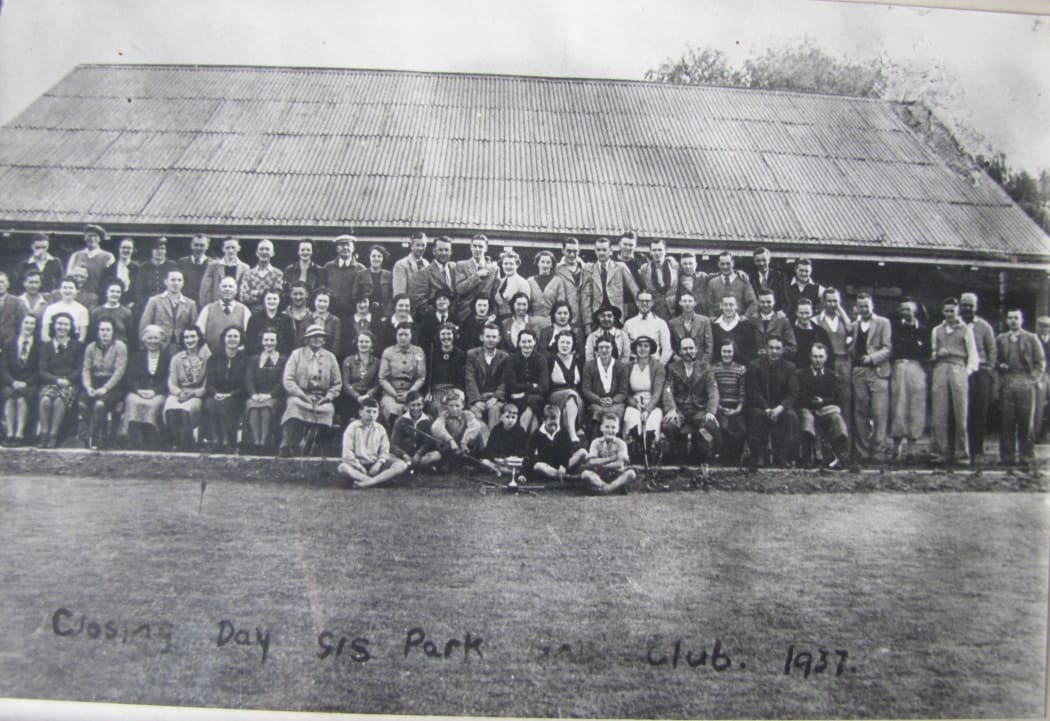 Club members pictured in 1937.