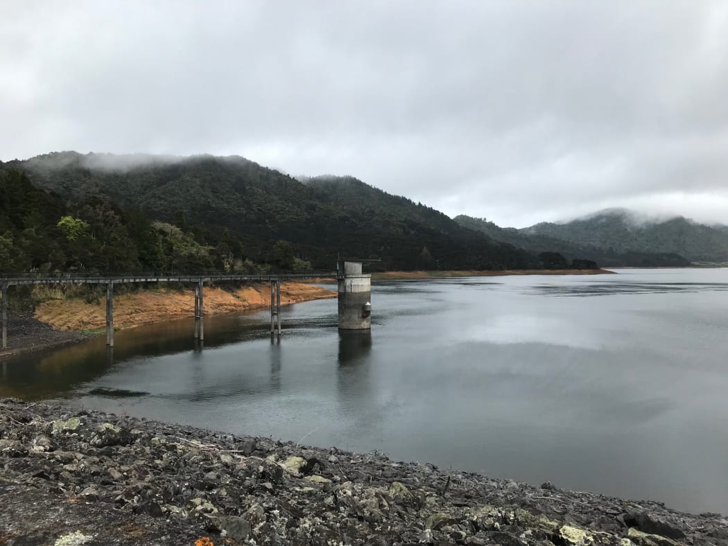Upper Mangatawhiri Dam, Hunua ranges 7 Oct 2020