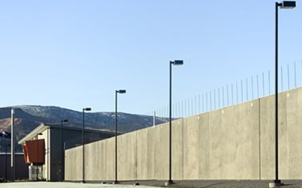 Outside the Otago Corrections Facility.