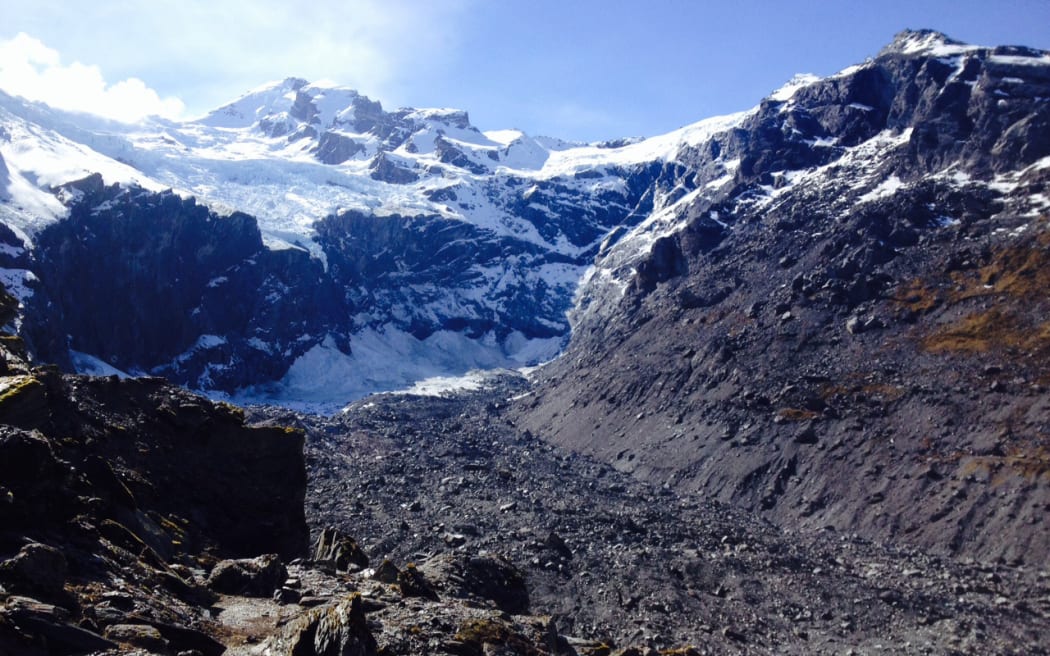 Photo of the Southern Alps.