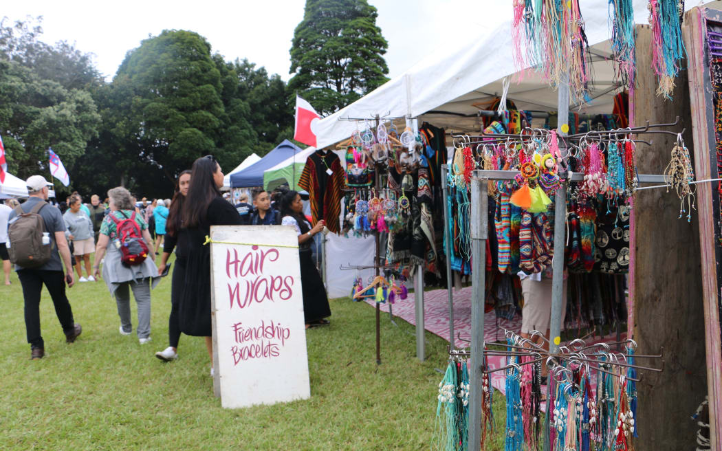 Markets are proving popular for the public at Waitangi.