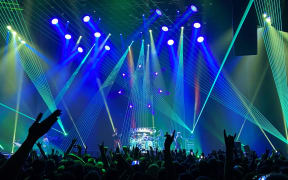 Tool in concert at Spark Arena in Auckland on 28 February.